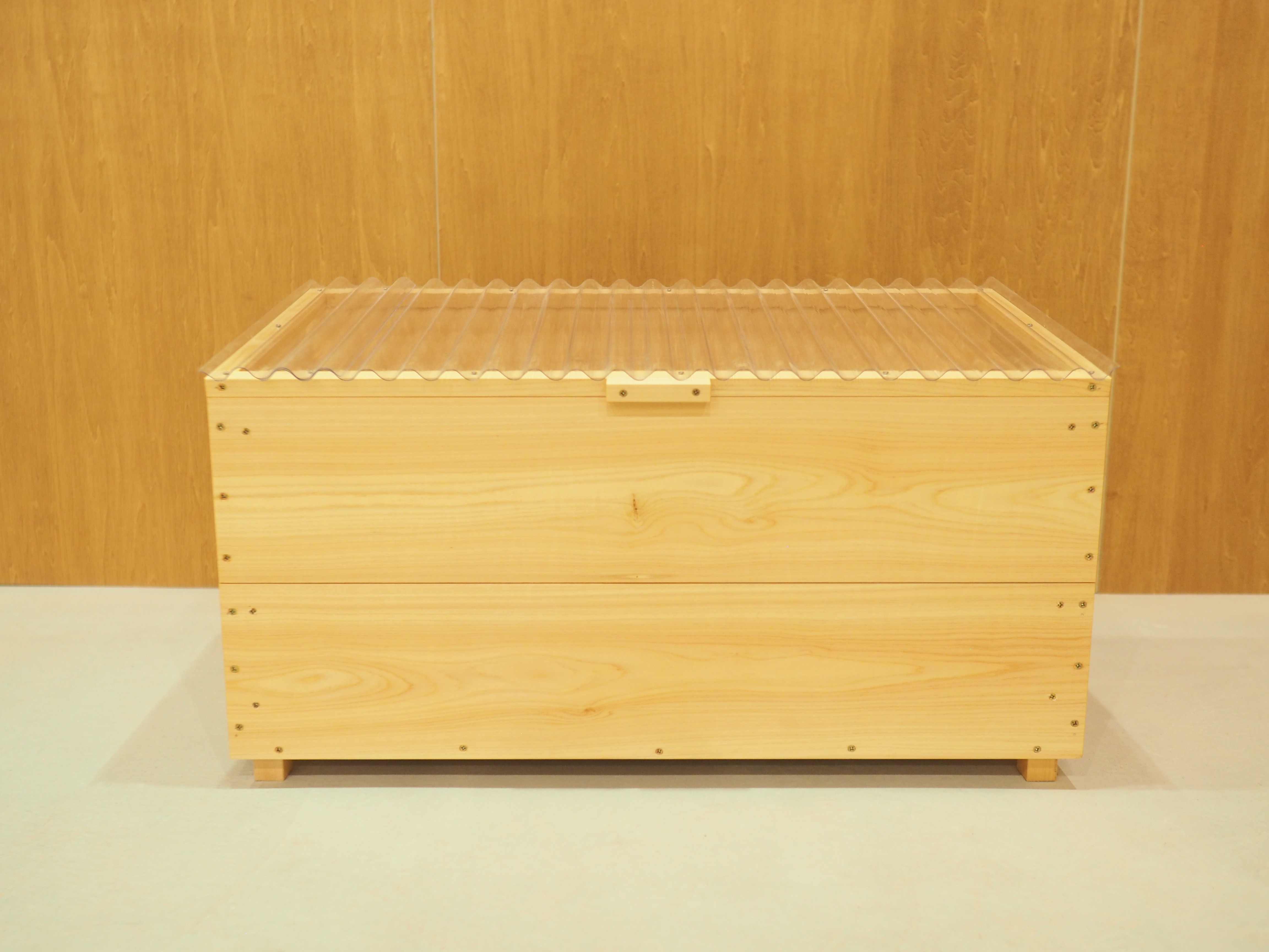 キエーロ耐久性が高い ヒノキの木製コンポスト 生ゴミを肥料に変える 